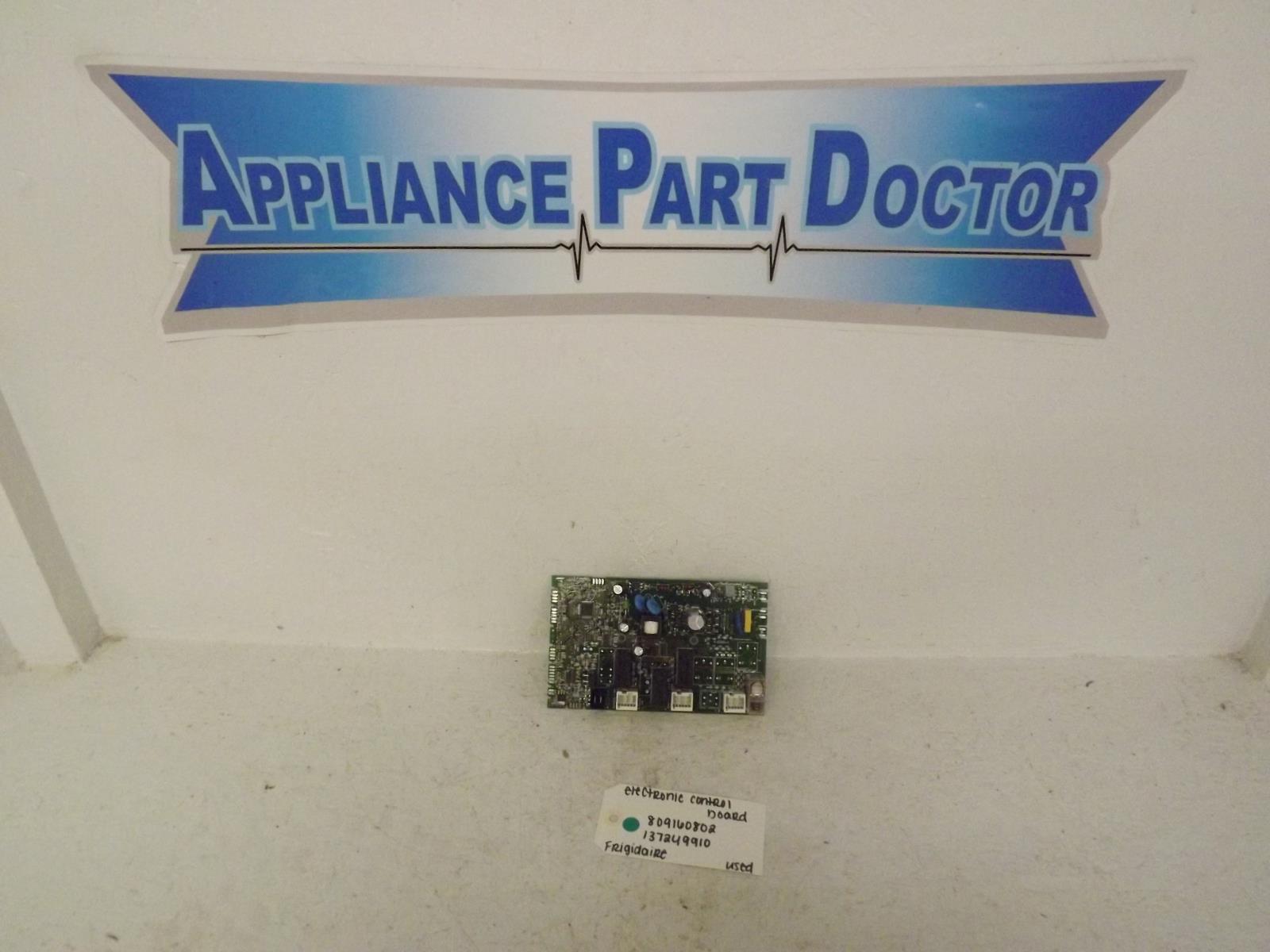 Frigidaire Dryer 809160802 137249910 Electronic Control Board Used Frigidaire Dryer 809160802 137249910 Electronic Control Board Used